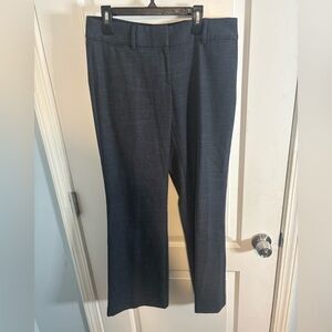 Ann Taylor marisa trouser Charcoal Textured vintage size 4p EUC